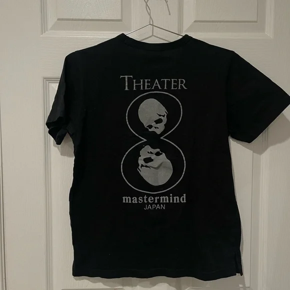 Mastermind Japan Black Tee with Skull Design - Picture 2 of 3
